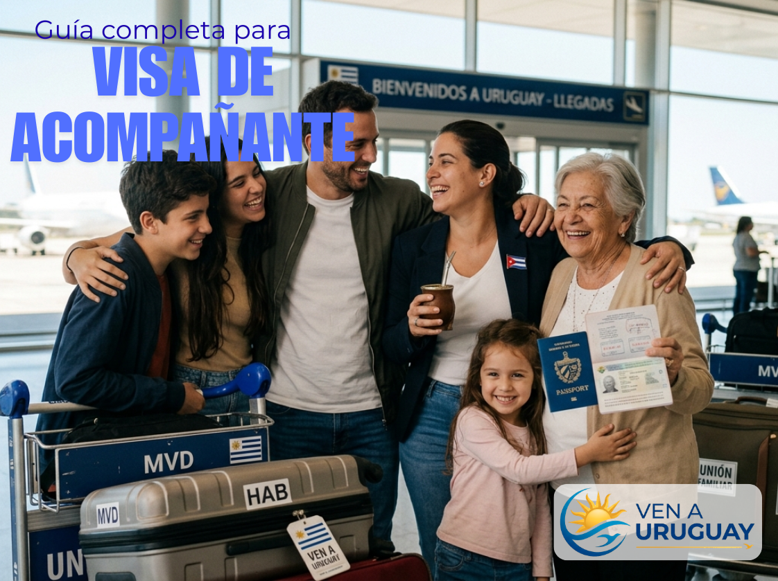 Guía sobre la Visa de Turismo para Acompañantes de Reunificación Familiar visa de acompañante